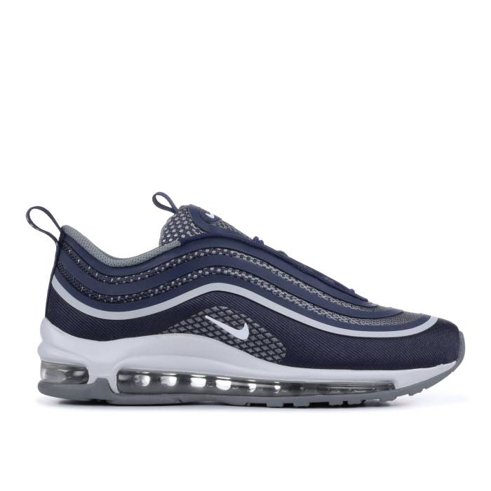 ナイキ Nike 【 Air Max 97 Ul ガウス \u0027Midnight Navy\u0027 Youth Midnight Navy/White-Cool Grey 】 マックス お坊っちゃん キッズ 紺色 米国海軍 薄墨色 薄墨色