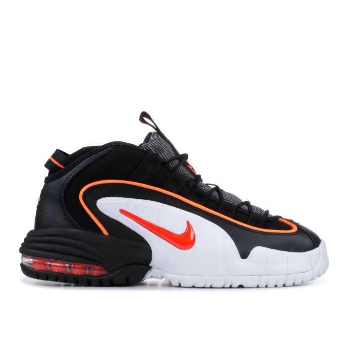 ナイキ Nike 【 Air Max Penny Le Gs 'Black Total Orange' Youth Black/Total Orange-White 】 マックス ペニー ジュニア キッズ 黒色 ブラック｜スニケス