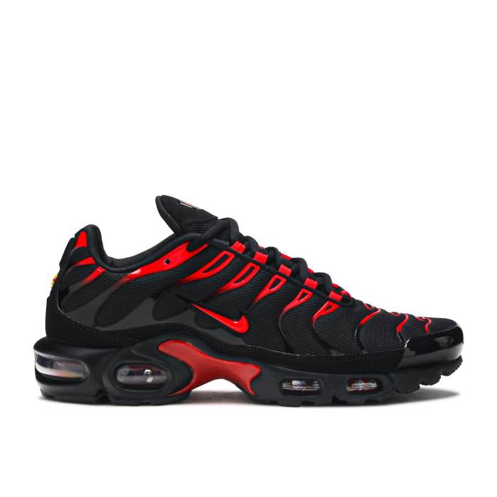 ナイキ Nike 【 Air Max Plus \u0027Black University Red Gradient\u0027 Men Metallic Gold/University Red/Black 】 マックス Red 赤・赤いこと メンズ ゴールド Red 赤・赤いこと 黒いこと 黒いこと