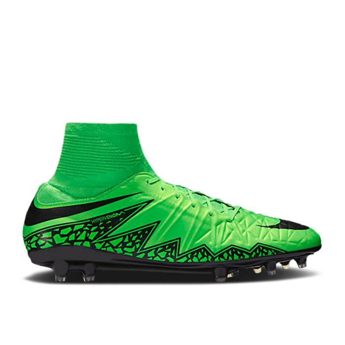 ナイキ Nike 【 Hypervenom Phatal 2 Df Fg \u0027Green Strike\u0027 Men Green Strike/Black 】 Hypervenom ハイパーベノム メンズ green 緑・緑であること ストライク 黒いこと 黒いこと