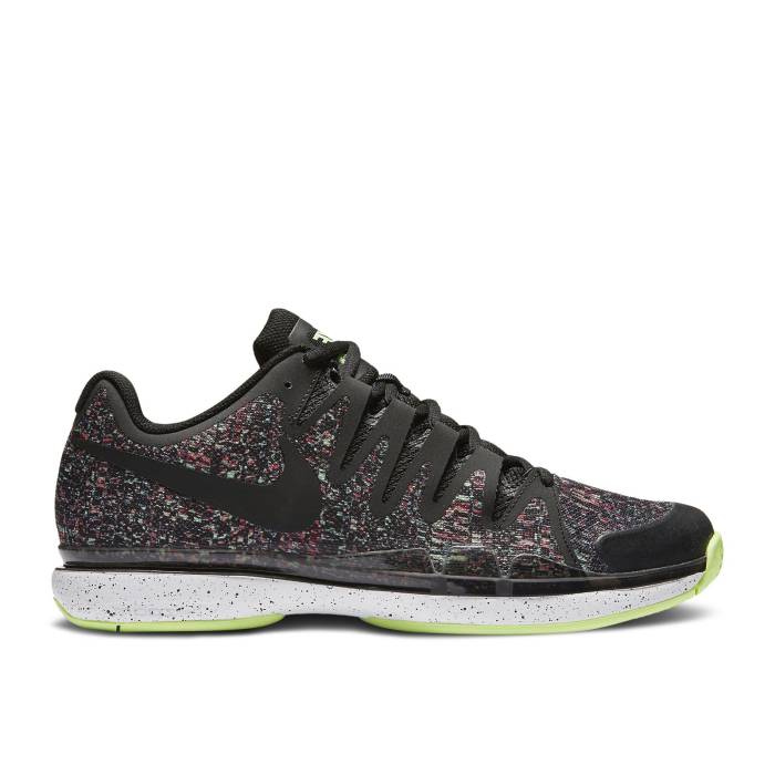 ナイキ Nike 【 Zoom Vapor 9.5 Tour Qs London \u0027Multi-Color\u0027 Men Multi-Color/Black/Ghost Green 】 望遠レンズ メンズ 黒いこと 黒いこと green 緑・緑であること