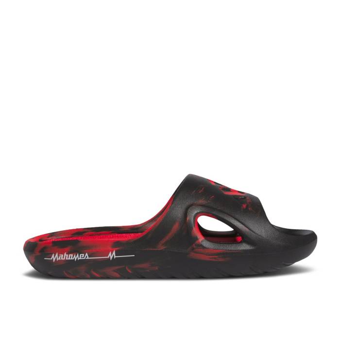 アディダス Adidas 【 Patrick Mahomes X Adicane Slide \u0027Black Collegiate Red\u0027 Men Core Black/Team Collegiate Red/Bright Red 】 Slide サンダル メンズ 中核グループ 黒いこと 黒いこと Team 野球クラブ Red 赤・赤いこと