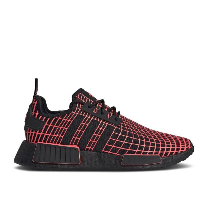 アディダス Adidas 【 Nmd_R1 Black Turbo Grid Men Core Black/Turbo/Turbo 】 ターボ メンズ コア 黒色 ブラック ターボ