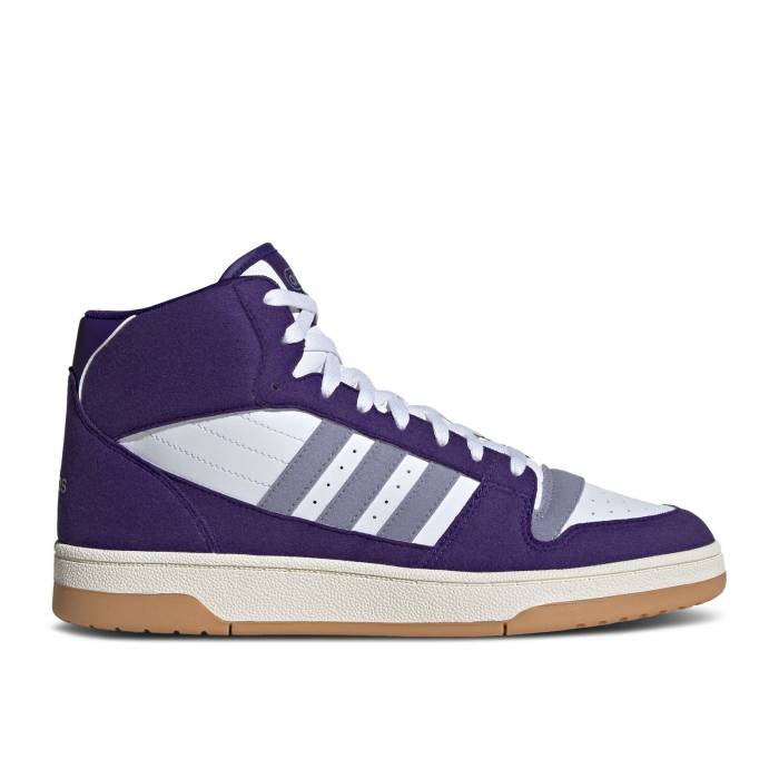 アディダス Adidas 【 Break Start Mid \u0027Collegiate Purple Silver Violet\u0027 Men Collegiate Purple/Silver Violet/Cloud White 】 ミッド Purple 紫・パープル Silver しろがね色・しろがね色 メンズ Purple 紫・パープル Silver しろがね色・シルバ