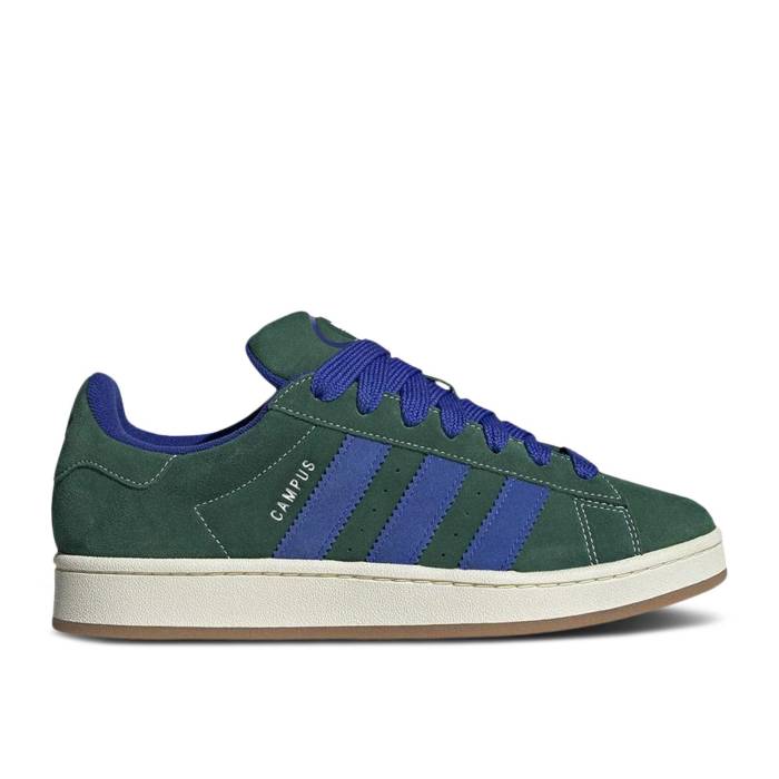 アディダス Adidas 【 Campus 00S Dark Green Semi Lucid Blue Men Dark Green/Semi Lucid Blue/Cloud White 】 キャンパス green 緑・グリーン メンズ green 緑・グリーン 青色 ブルー 白色 ホワイト