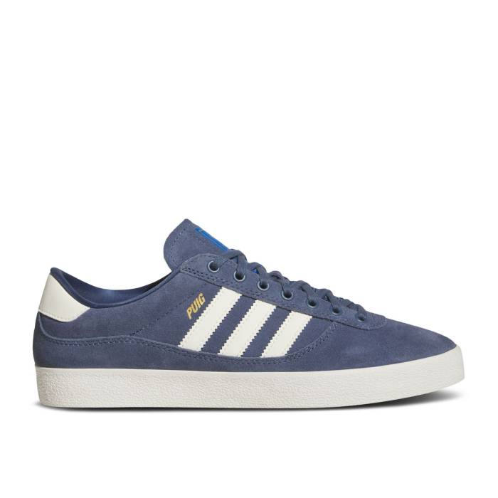 アディダス Adidas 【 Puig Indoor 'Preloved Ink' Men Preloved Ink/Off White/Blue Bird 】 メンズ 白色 ホワイト 青色 ブルー