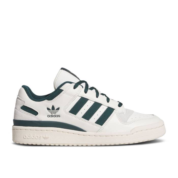 アディダス Adidas 【 Forum Low 塩素 \u0027White Aurora Ivy\u0027 Men Cloud White/Aurora Ivy/Wonder White 】 討論会 メンズ 白いこと 白いこと