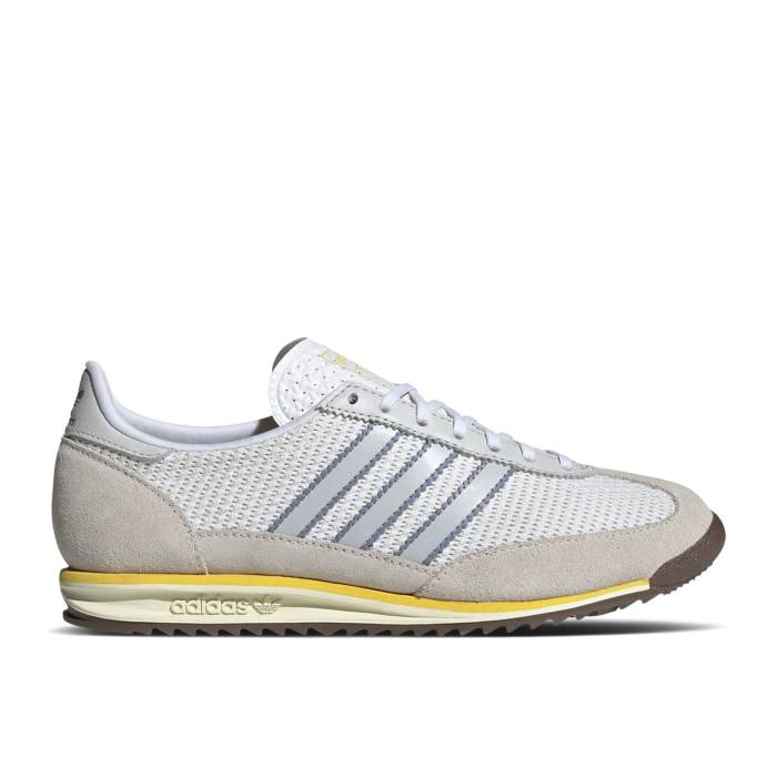 アディダス Adidas 【 Wmns Sl72 Og \u0027White Grey Silver\u0027 Women Cloud White/Grey One/Silver Violet 】 薄墨色 薄墨色 レディース 白いこと 白いこと 薄墨色 薄墨色 Silver しろがね色・しろがね色 紫・相撲取り草