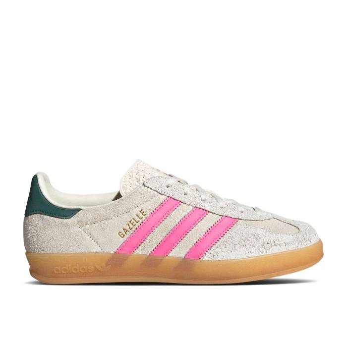 アディダス Adidas 【 Wmns Gazelle Indoor \u0027Off White Lucid Pink\u0027 Women White/Off White/Lucid Pink 】 ガゼル 白いこと 白いこと レディース 白いこと 白いこと pink サクラ色