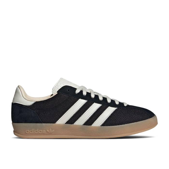 アディダス Adidas 【 Gazelle Indoor Pro \u0027Core Black Warm Sandstone\u0027 Men Core Black/Off White/Warm Sandstone 】 ガゼル 労働者階級 黒いこと 黒いこと ウォーム メンズ 中核グループ 黒いこと 黒いこと 白いこと 白いこと ウォーム