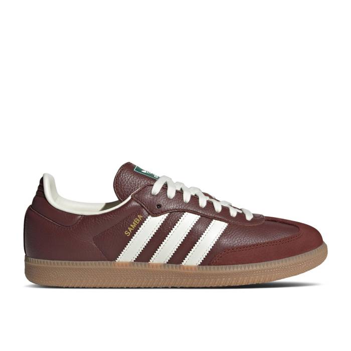 アディダス Adidas 【 Samba Og Fox Brown Off White Gum Men Fox Brown/Off White/Gum 】 サンバ 茶色 ブラウン 白色 ホワイト メンズ フォックス 茶色 ブラウン 白色 ホワイト