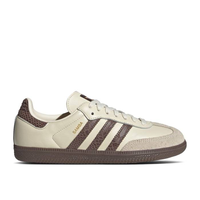アディダス Adidas 【 Wmns Samba Og \u0027Cream White Earth Strata Maroon\u0027 Women Cream White/Earth Strata/Maroon 】 サンバ 白いこと 白いこと レディース 皮膚軟化剤 白いこと 白いこと マルーン