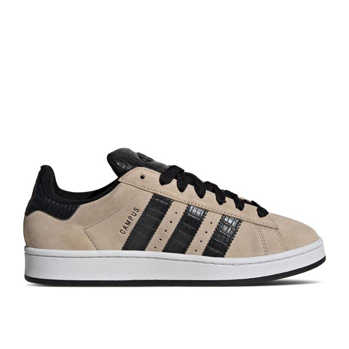 アディダス Adidas 【 Campus 00S \u0027Stone Khaki Core Black White\u0027 Men Stone Khaki/Core Black/Footwear White 】 校庭 カーキ 中核グループ 黒いこと 黒いこと メンズ カーキ 中核グループ 黒いこと 黒いこと 白いこと 白いこと