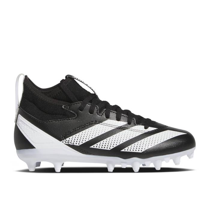 アディダス Adidas 【 Adizero Impact.2 K \u0027Core Black Cloud White\u0027 Youth Core Black/Cloud White 】 アディゼロ 黒いこと 黒いこと お坊っちゃん キッズ 中核グループ 黒いこと 黒いこと 白いこと 白いこと