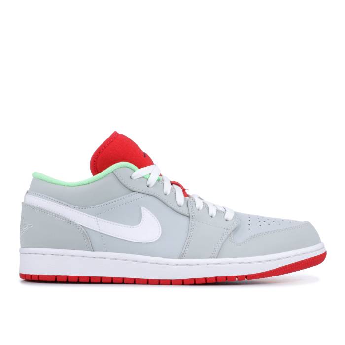 ナイキ エアジョーダン Air Jordan 【 Jordan 1 Retro Low \u0027Hare\u0027 Men Grey Mist/University Red-Light Poison 】 レトロ メンズ 薄墨色 薄墨色