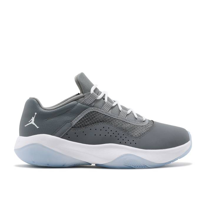 ナイキ エアジョーダン Air Jordan 【 Jordan 11 Cmft Low ガウス \u0027Cool Grey\u0027 Youth Cool Grey/Medium Grey/White 】 お坊っちゃん キッズ 冷やりとした 薄墨色 薄墨色 白いこと 白いこと