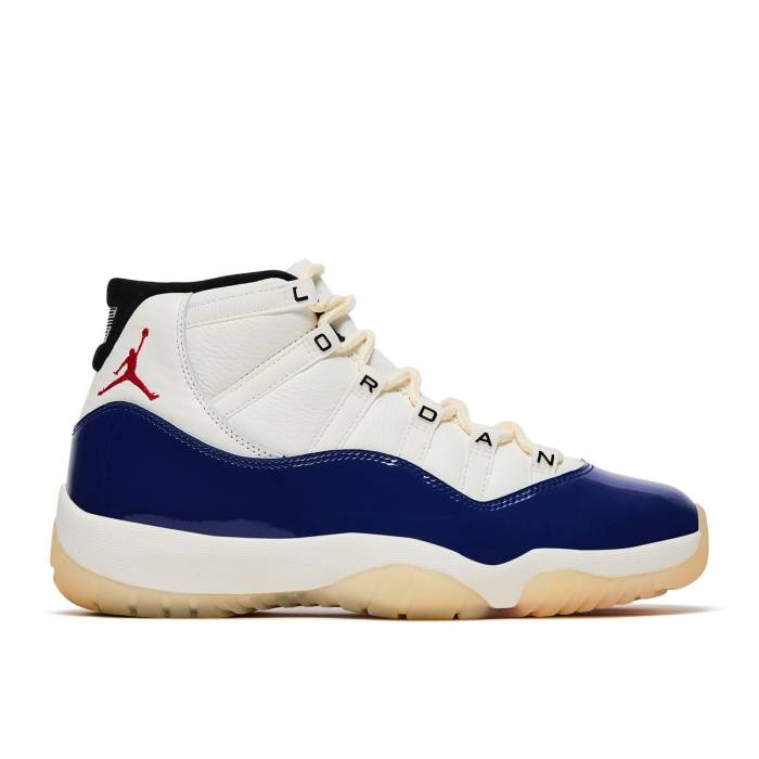 ナイキ エアジョーダン Air Jordan 【 Jordan 11 Retro \u0027Rare Air\u0027 Men Deep Royal Blue/Fire Red/Sail/Black/Muslin 】 レトロ メンズ ディープ 青味 青み 火の手 Red 赤・赤いこと 黒いこと 黒いこと
