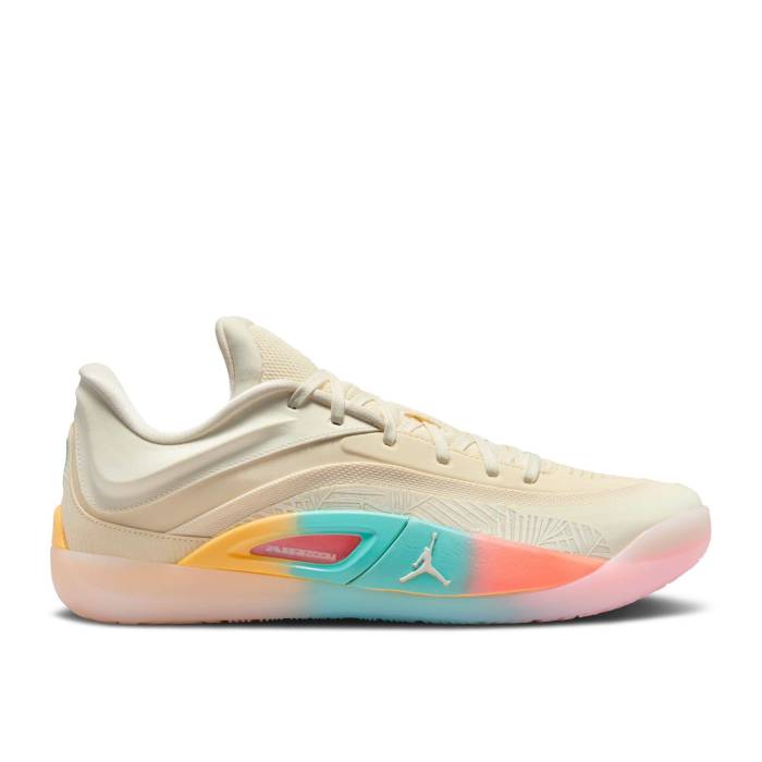 ナイキ エアジョーダン Air Jordan 【 Jordan Zion 4 Pf Low Country Men Coconut Milk/Sail/Bright Mango/Aurora Green 】 メンズ green 緑・グリーン