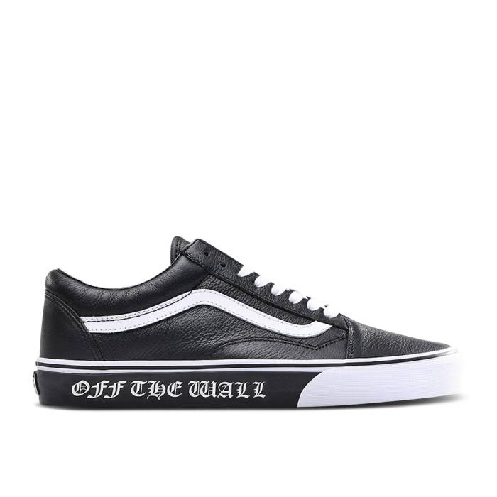 ヴァンズ Vans 【 Old Skool \u0027Gothic Sidewall\u0027 Men Black 】 メンズ 黒いこと 黒いこと