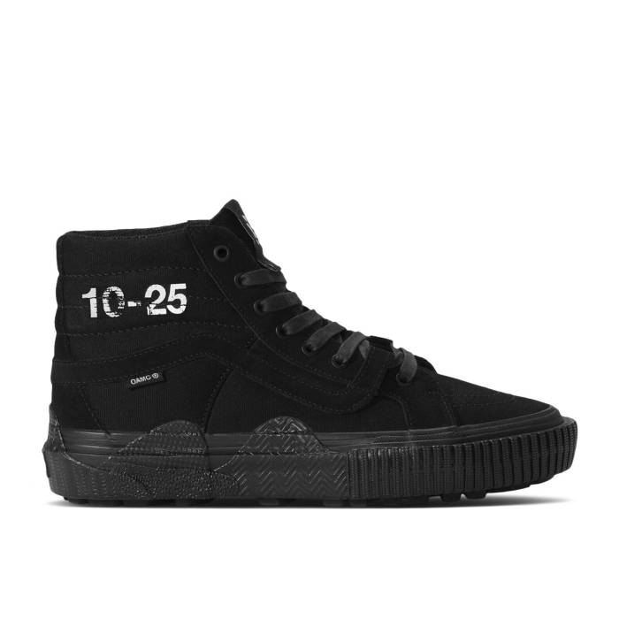 ヴァンズ Vans 【 Oamc X Wtaps X Sk8 Hi Gl Lug \u0027Black\u0027 Men Black 】 ダブルタップス メンズ 黒いこと 黒いこと