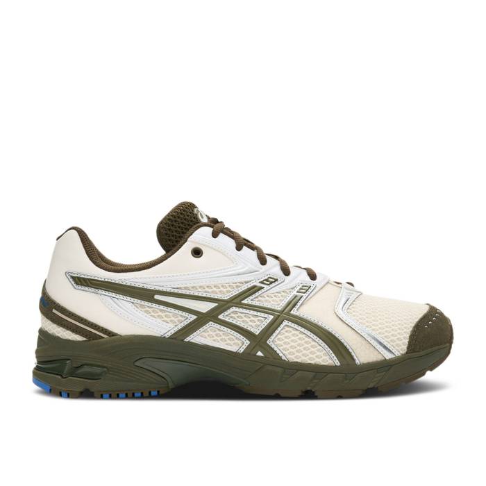 アシックス Asics 【 Temptation Vacation X Gel Ds Trainer 14 Tune Out, Dial In Men Cream/Olive Canvas 】 トレーナー メンズ クリーム olive オリーブ