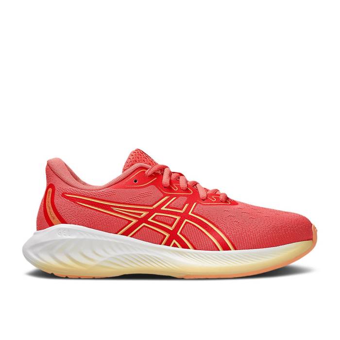 アシックス Asics 【 Gel Cumulus 26 ガウス \u0027Papaya\u0027 Youth Papaya/Light Orange 】 お坊っちゃん キッズ orange 橙・オレンジ色