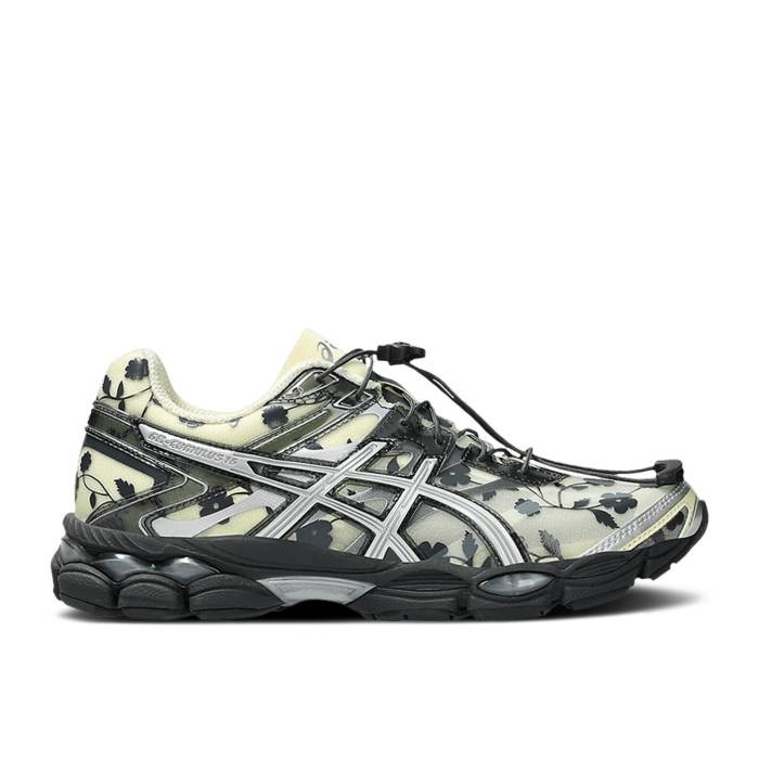 アシックス Asics 【 Cecilie Bahnsen X Gel Cumulus 16 \u0027Ivory Black\u0027 Men Ivory/Black 】 メンズ 象牙色 黒いこと 黒いこと