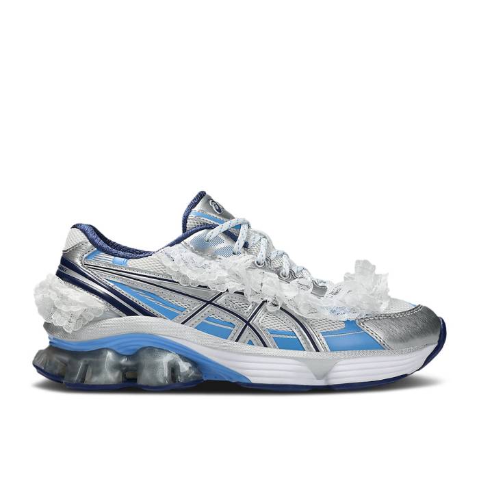 アシックス Asics 【 Shushu Tong X Gel Kinetic Fluent White Dive Blue Men White/Dive Blue 】 メンズ 白色 ホワイト 青色 ブルー