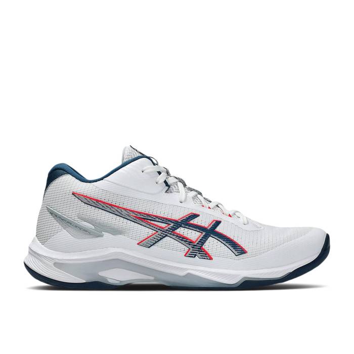 アシックス Asics 【 Netburner Ballistic Ff Mt 4 White Mako Blue Men White/Mako Blue 】 メンズ 白色 ホワイト 青色 ブルー
