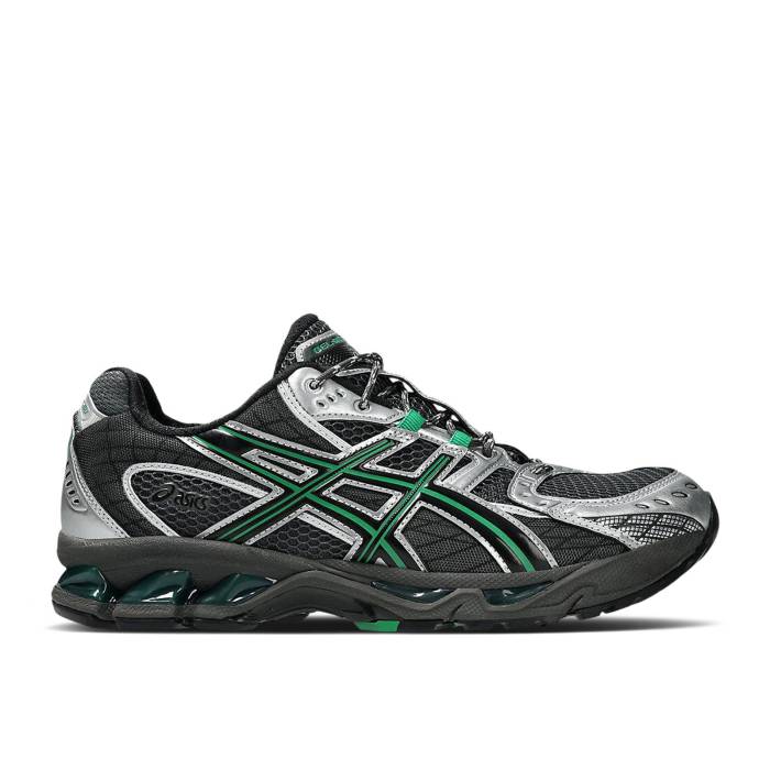 アシックス Asics 【 Gel Nimbus 10.1 Obsidian Grey Green Basil Men Obsidian Grey/Green Basil 】 灰色 グレー green 緑・グリーン メンズ 灰色 グレー green 緑・グリーン
