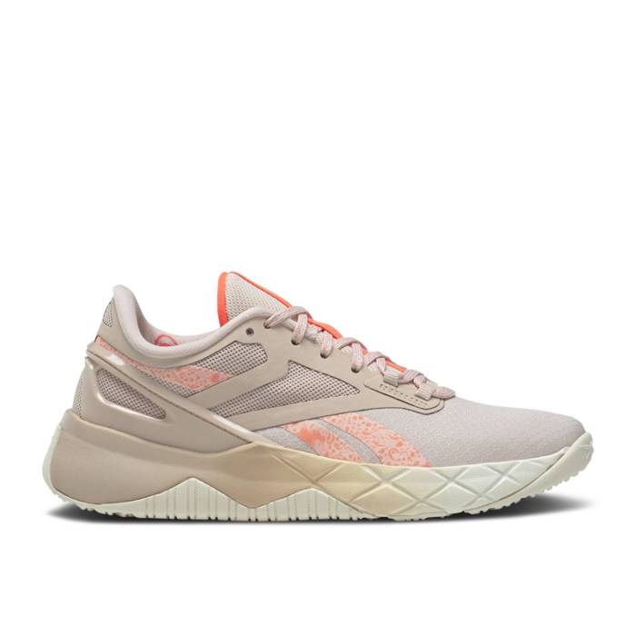 リーボック Reebok 【 Wmns Nanoflex Tr \u0027Soft Ecru Orange Flare\u0027 Women Soft Ecru/Canyon Coral/Orange Flare 】 orange 橙・オレンジ色 レディース orange 橙・オレンジ色