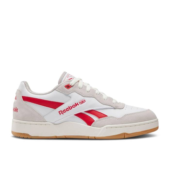 リーボック Reebok 【 Bb4000 2 \u0027White Luxe Grey Vector Red\u0027 Men White/Luxe Grey/Vector Red 】 薄墨色 薄墨色 メンズ 白いこと 白いこと 薄墨色 薄墨色 Red 赤・赤いこと