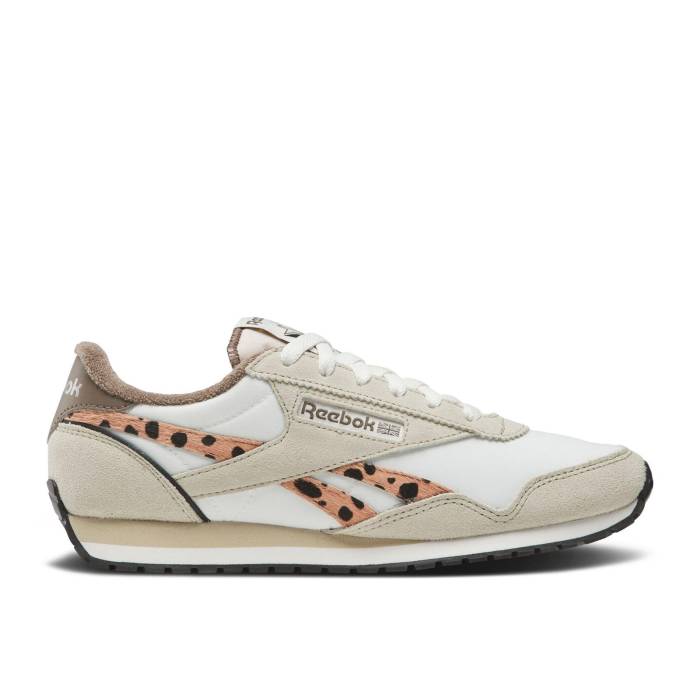 リーボック Reebok 【 Wmns Classic Az \u0027Chalk Leopard\u0027 Women Chalk/Classic Beige/Trek Grey 】 古典派音楽 レディース 古典派音楽 ベージュ 薄墨色 薄墨色