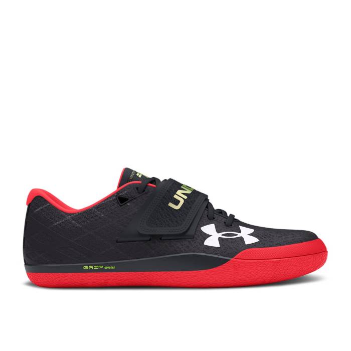 アンダーアーマー Under Armour 【 Centric Grip \u0027Black Racer Red\u0027 Men Black/Racer Red/White 】 セン悪だくみ メンズ 黒いこと 黒いこと Red 赤・赤いこと 白いこと 白いこと