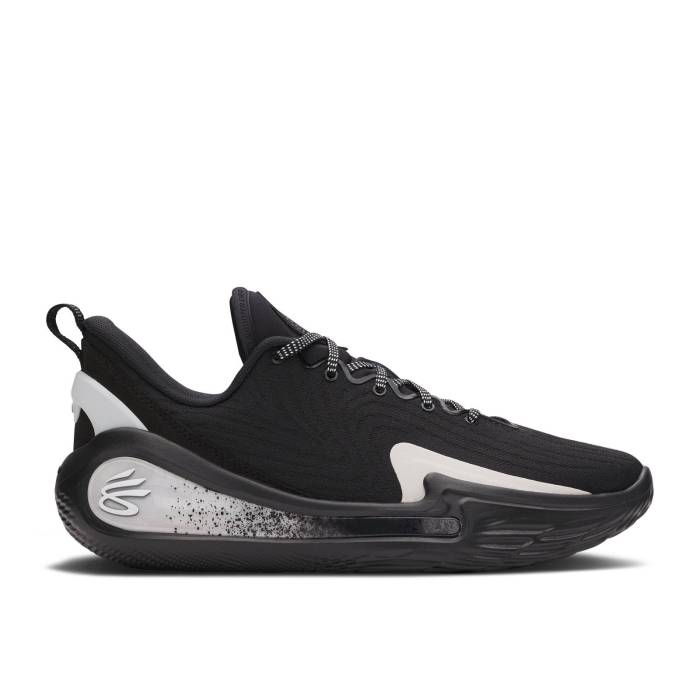 Curry Brand 【 Curry Flow 12 Team \u0027Black Halo Grey White\u0027 Men Black/Halo Grey/White 】 カリー 流れ受け答え Team 野球クラブ 薄墨色 薄墨色 メンズ 黒いこと 黒いこと 薄墨色 薄墨色 白いこと 白いこと
