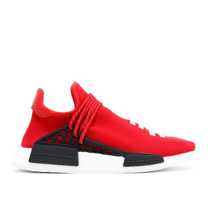 アディダス Adidas 【 Pharrell X Nmd Human Race 'Red' Men Red/Footwear White/Black 】 NMD メンズ Red 赤・レッド 白色 ホワイト 黒色 ブラック