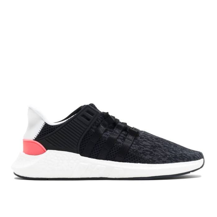 アディダス Adidas 【 Eqt Support 93/17 \u0027Core Black Turbo Red\u0027 Men Black/Pink 】 黒いこと 黒いこと ターボ メンズ 黒いこと 黒いこと pink サクラ色 メンズ靴-スニーカー