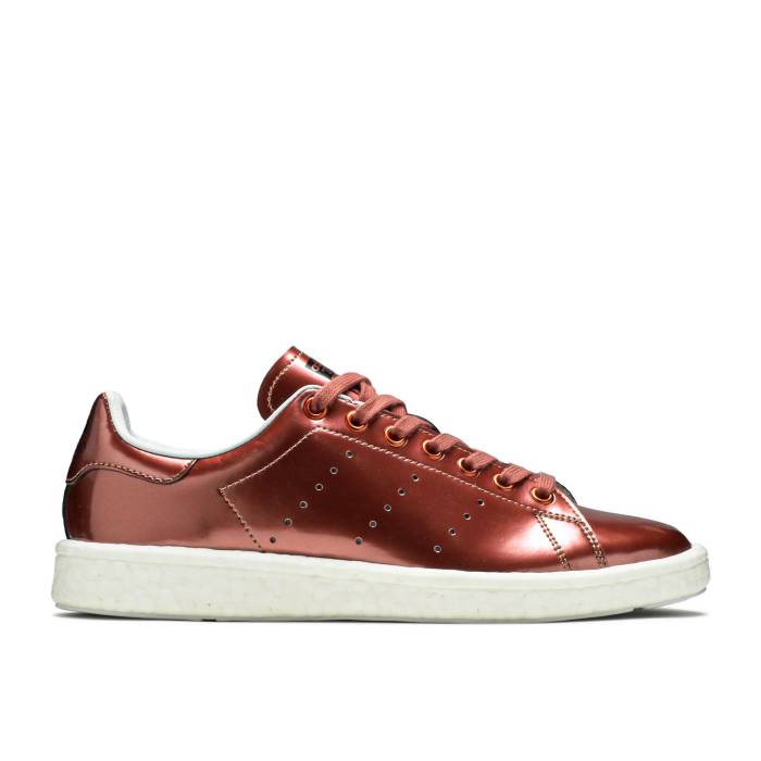 アディダス Adidas 【 Wmns Stan Smith Boost \u0027Metallic Copper\u0027 Women Copper/Footwear White/Copper 】 ブースト レディース 銅色 コッパー 白いこと 白いこと