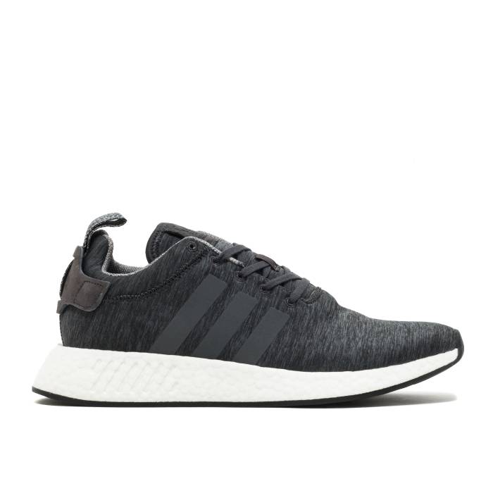 アディダス Adidas 【 Sneakersnstuff X Nmd_R2 'Grey Melange' Men Dark Grey Heather/Dark Grey Solid Grey/Core Black 】 メンズ 灰色 グレー heather ヘザー ソリッド コア 黒色 ブラック|スニケス
