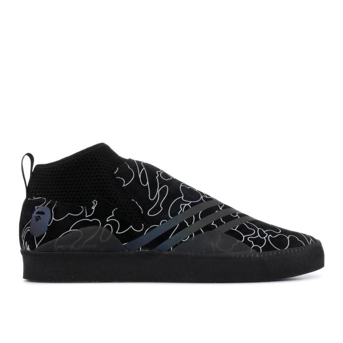 アディダス Adidas 【 A Bathing Ape X 3St.002 'Core Black' Men Core Black/Supplier Color/Footwear White 】 メンズ コア 黒色 ブラック 白色 ホワイト