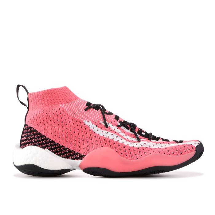 アディダス Adidas 【 Pharrell X Crazy Byw 'Ambition' Men Chalk Pink/Footwear White/Core Black 】 クレイジー メンズ pink ピンク 白色 ホワイト コア 黒色 ブラック｜スニケス