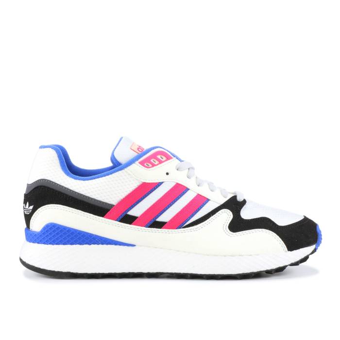 アディダス Adidas 【 Ultra Tech 'White Pink' Men Crystal White/Shock Pink 】 ultra ウルトラ テック メンズ 白色 ホワイト ショック pink ピンク|スニケス