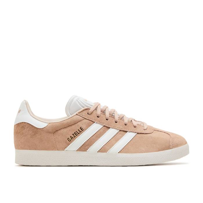 アディダス Adidas 【 Wmns Gazelle \u0027Linen\u0027 Women Ash Pearl/Footwear White/Linen 】 ガゼル レディース パール 白いこと 白いこと