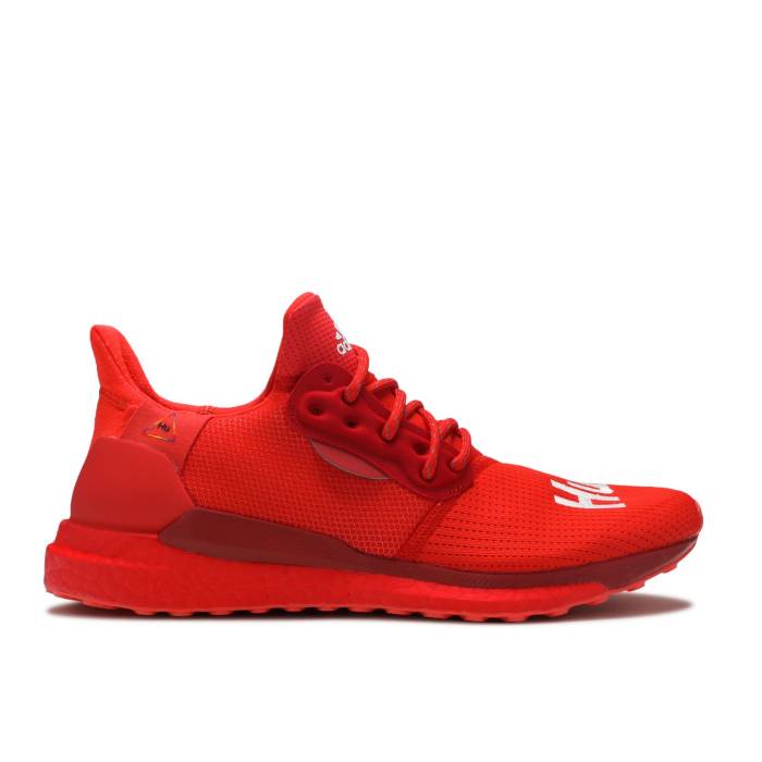 アディダス Adidas 【 Pharrell X Solar Hu Glide \u0027Power Red\u0027 Men Red/Power Red/Running White 】 グライド メンズ Red 赤・赤いこと Power 力強さ 白いこと 白いこと