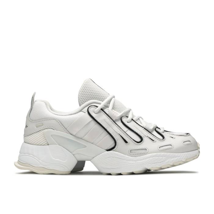 アディダス Adidas 【 Eqt Gazelle \u0027Crystal White\u0027 Men Crystal White/Crystal White/Core Black 】 ガゼル メンズ 白いこと 白いこと 中核グループ 黒いこと 黒いこと