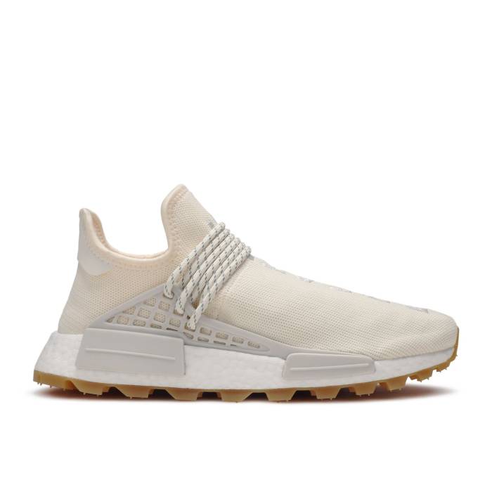アディダス Adidas 【 Pharrell X Nmd Human Race Trail Prd Now Is Her Time Men Cream White/Raw White/Gum 】 NMD メンズ クリーム 白色 ホワイト