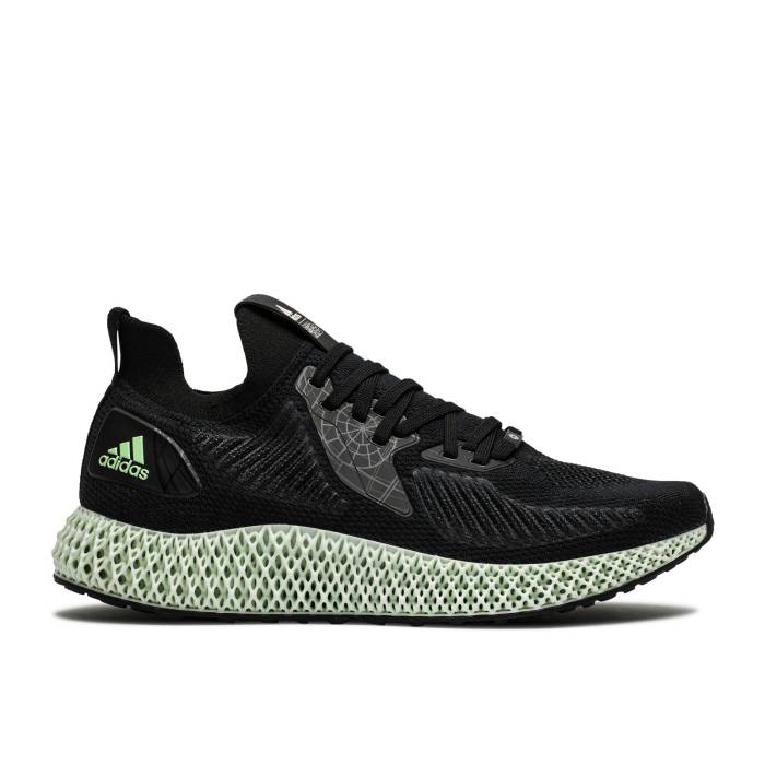 アディダス Adidas 【 Star Wars X Alphaedge 4D \u0027Death Star\u0027 Men Core Black/Cloud White/Clear Onix 】 メンズ 中核グループ 黒いこと 黒いこと 白いこと 白いこと