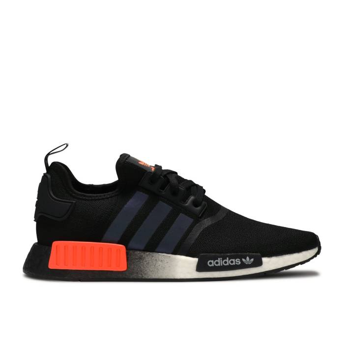 アディダス Adidas 【 Nmd_R1 \u0027Solar Orange\u0027 Men Core Black/Footwear White/Solar Orange 】 メンズ 中核グループ 黒いこと 黒いこと 白いこと 白いこと orange 橙・オレンジ色