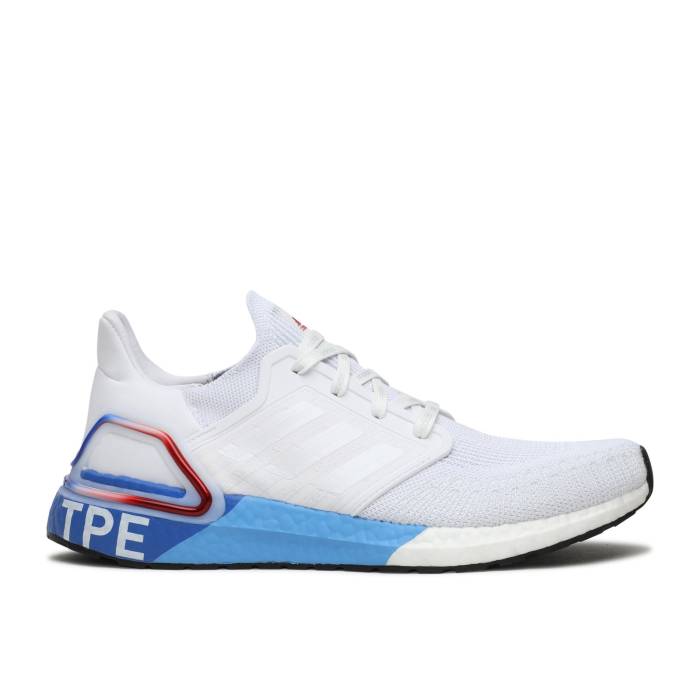 アディダス Adidas 【 Ultraboost 20 'City Pack - Taipei' Men Cloud White/Cloud White/Glory Red 】 メンズ 白色 ホワイト Red 赤・レッド
