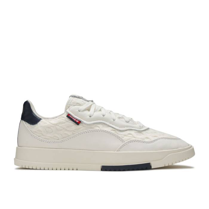 アディダス Adidas 【 Extra Butter X Sc Premiere \u0027Cableknit\u0027 Men Off-White/Core White/Core Royal 】 メンズ 象牙色 中核グループ 白いこと 白いこと